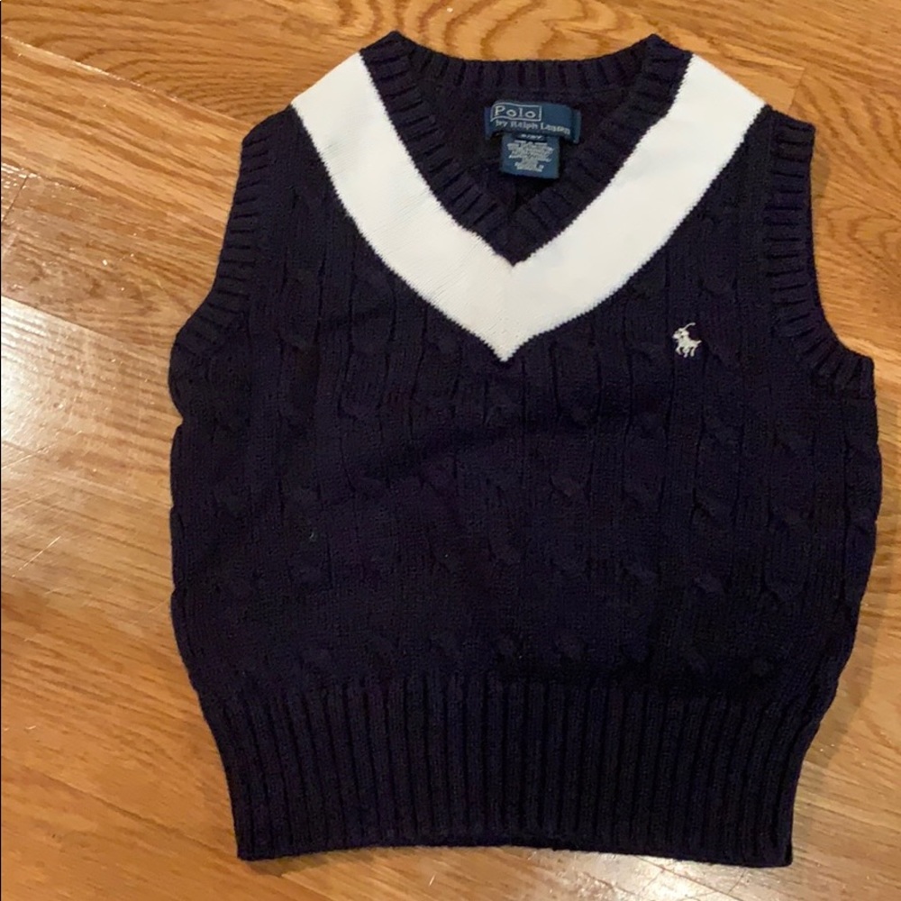 Polo sweater vest